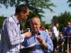 Hennig Tonn mit Organisator Heinz-Hermann Rieke